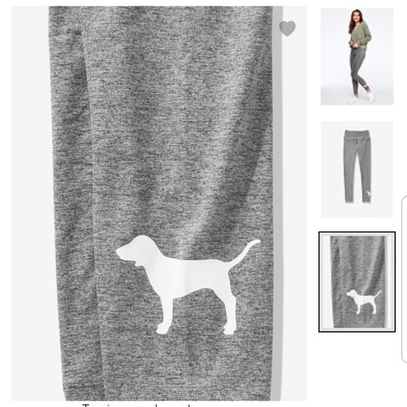 LARGE LEFT! VS PINK Super Soft Leggings - Picture 2 of 5